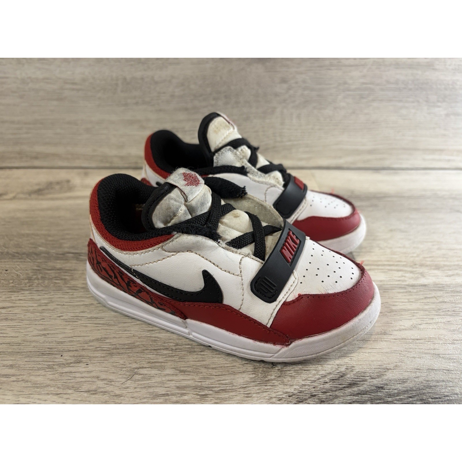 Nike Jordan Legacy 312 Low Td Chicago Red Sneakers Shoes Cd9056-116 Size 9c